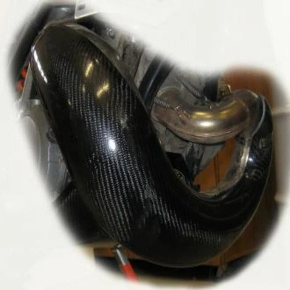 P3 CARBON - PIPE GUARD - FMF PIPE - KTM 250 SX 04-10 / 300 XC 04-10