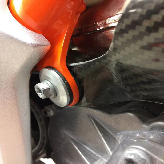 P3 CARBON - PIPE GUARD - STOCK PIPE - KTM FREERIDE 250/260R 14-18