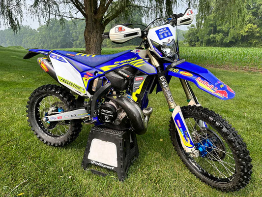 P3 CARBON - PIPE GUARD - MAXCOVERAGE - STOCK SPES PIPE - 23-26 SHERCO SC 250/300 23-26 SE250/300 17-26