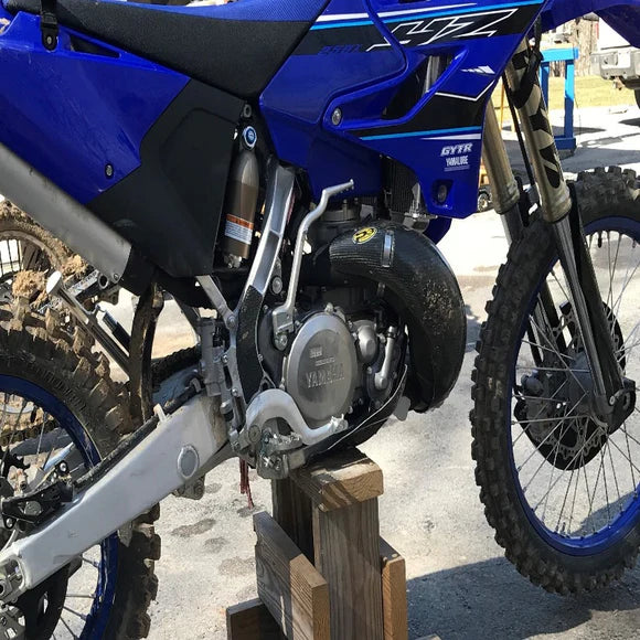 P3 CARBON - PIPE GUARD - STOCK PIPE - YAMAHA YZ250X 15-26