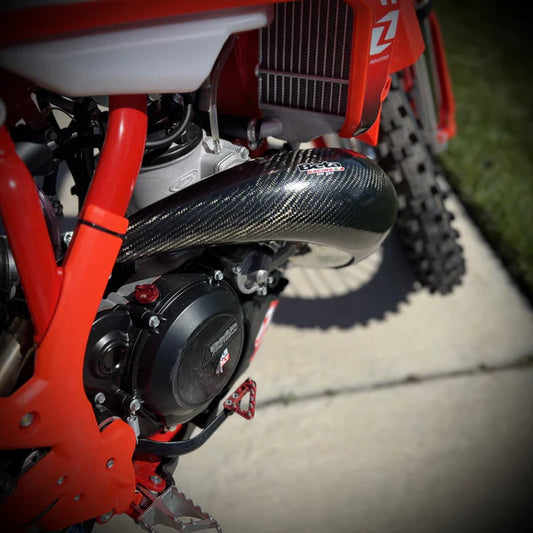 P3 CARBON - PIPE GUARD - MAXCOVERAGE - BETA 25-26 250/300/350 RX