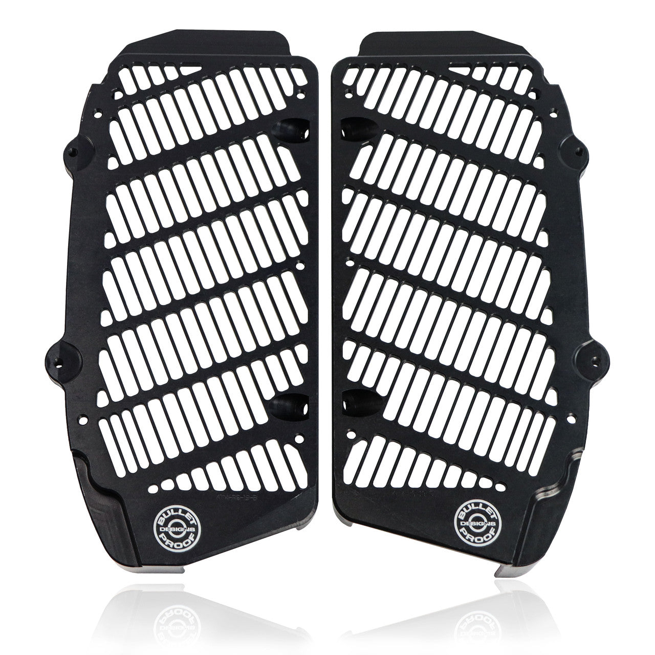 BULLETPROOF DESIGNS - RADIATOR GUARDS - KTM/HUSQ/GAS GAS 17-26 125-501
