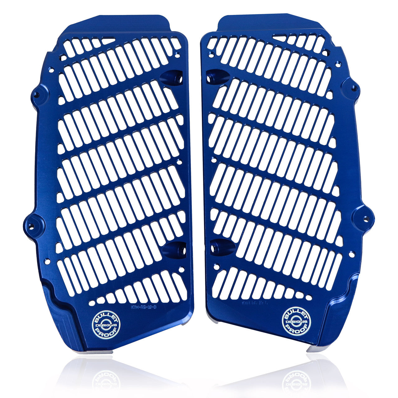 BULLETPROOF DESIGNS - RADIATOR GUARDS - KTM/HUSQ/GAS GAS 17-26 125-501