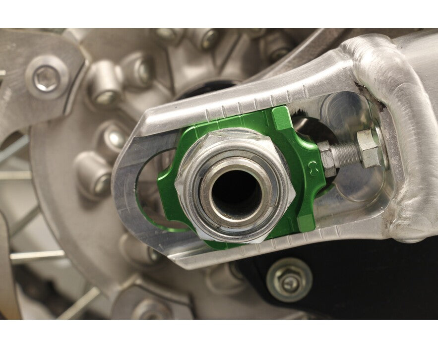 WORKS CONNECTION - AXLE BLOCKS - KAWASAKI 03-25 / SUZUKI 05-25