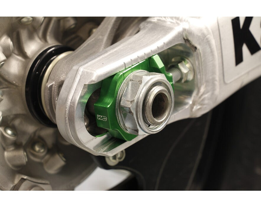 WORKS CONNECTION - AXLE BLOCKS - KAWASAKI 03-25 / SUZUKI 05-25