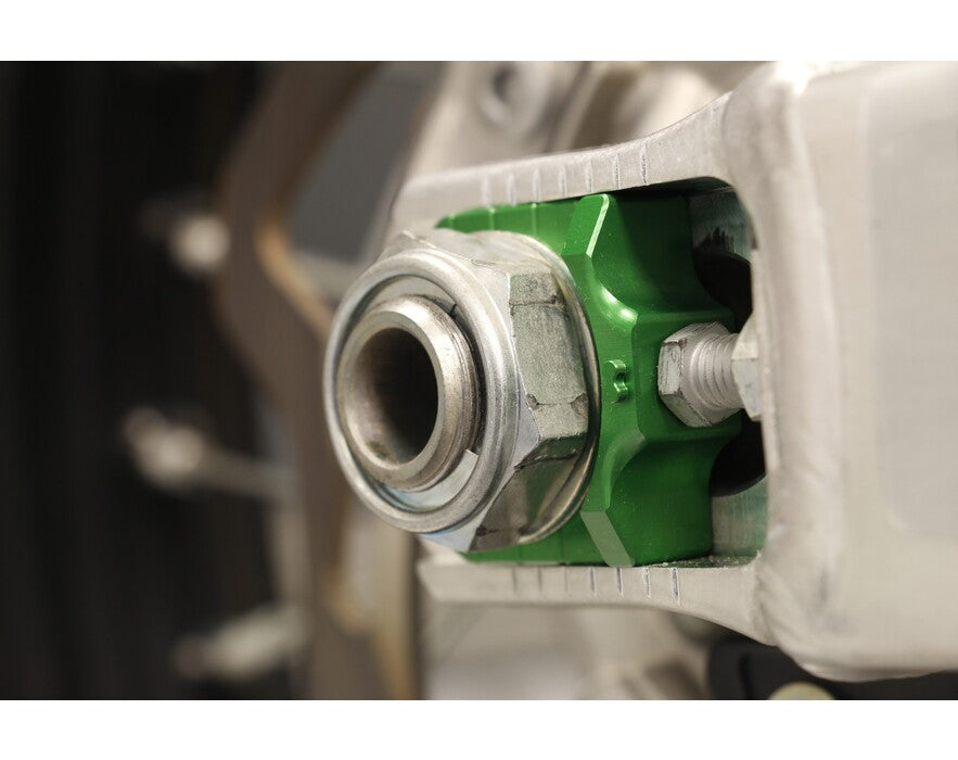 WORKS CONNECTION - AXLE BLOCKS - KAWASAKI 03-25 / SUZUKI 05-25