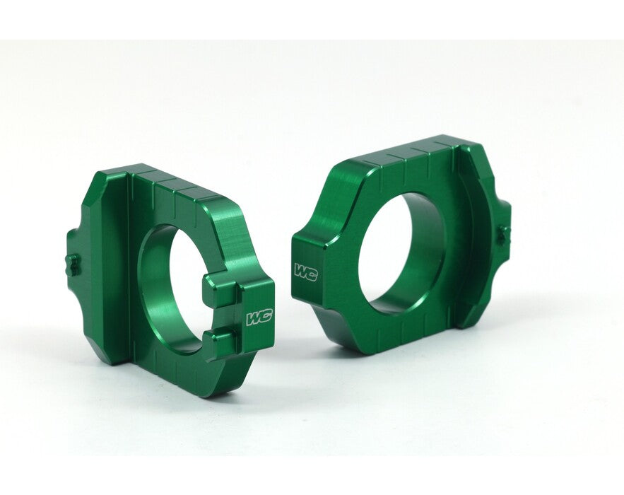 WORKS CONNECTION - AXLE BLOCKS - KAWASAKI 03-25 / SUZUKI 05-25