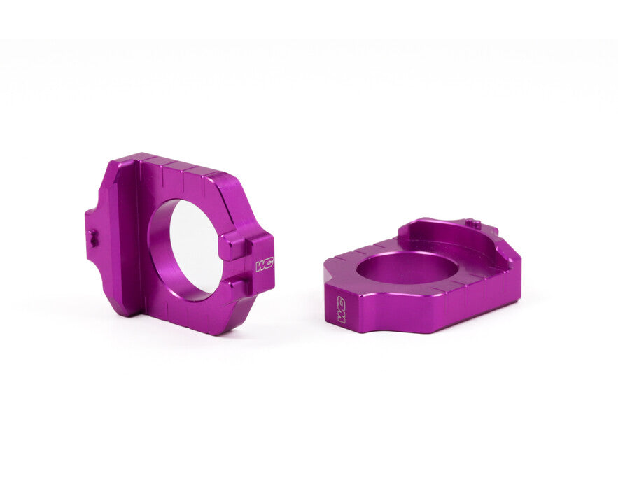 WORKS CONNECTION - AXLE BLOCKS - KAWASAKI 03-25 / SUZUKI 05-25