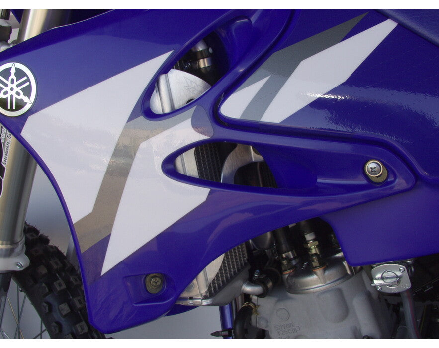 WORKS CONNECTION - RADIATOR BRACES - YAMAHA 02-25 YZ125, 20-25 YZ125X