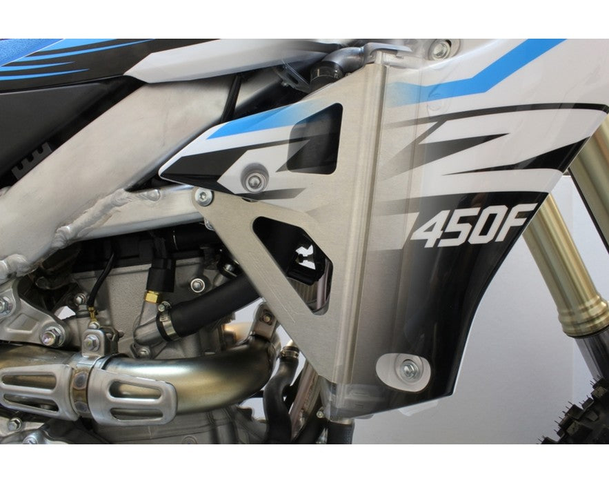 WORKS CONNECTION - RADIATOR BRACES - YAMAHA 18-22 YZ450F/19-23 YZ450FX