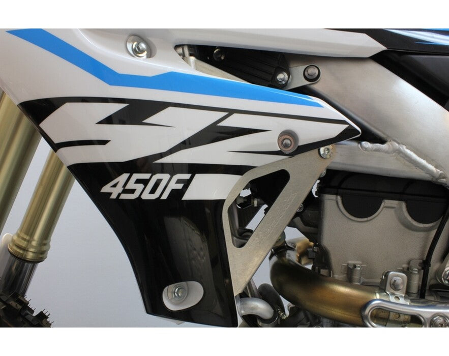 WORKS CONNECTION - RADIATOR BRACES - YAMAHA 18-22 YZ450F/19-23 YZ450FX