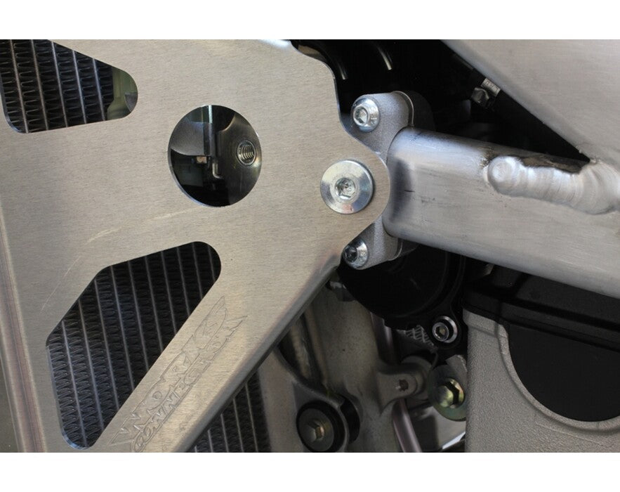 WORKS CONNECTION - RADIATOR BRACES - YAMAHA 18-22 YZ450F/19-23 YZ450FX