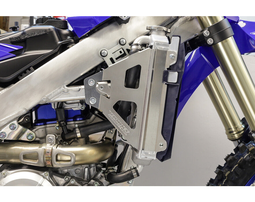 WORKS CONNECTION - RADIATOR BRACES - YAMAHA 23-25 YZ450F/24-25 YZ450FX