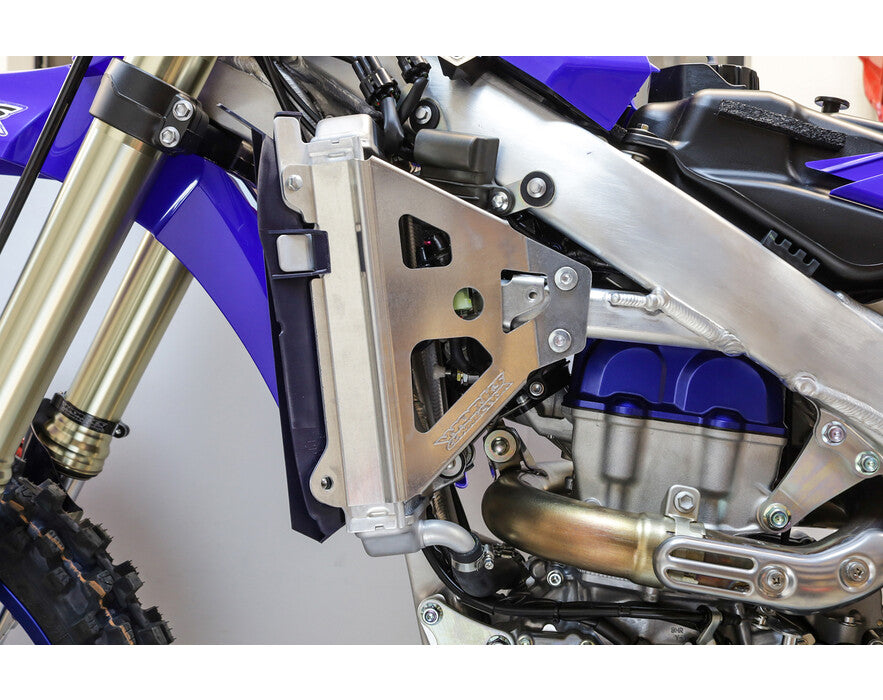 WORKS CONNECTION - RADIATOR BRACES - YAMAHA 23-25 YZ450F/24-25 YZ450FX