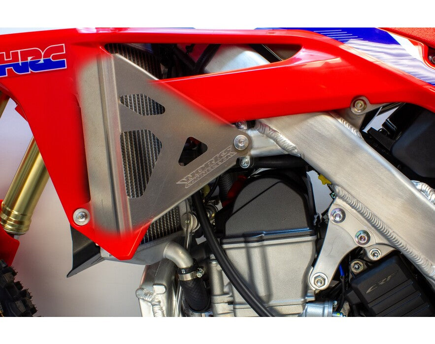 WORKS CONNECTION - RADIATOR BRACES - HONDA 21-24 CRF450R/450RWE/RX