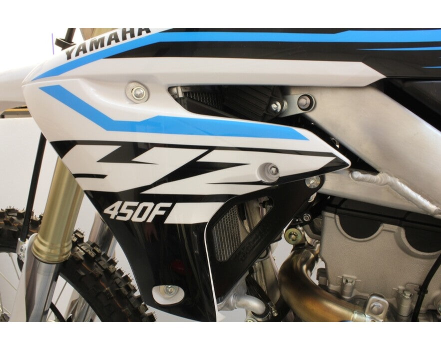 WORKS CONNECTION - RADIATOR BRACES - YAMAHA 18-22 YZ450F/19-23 YZ450FX