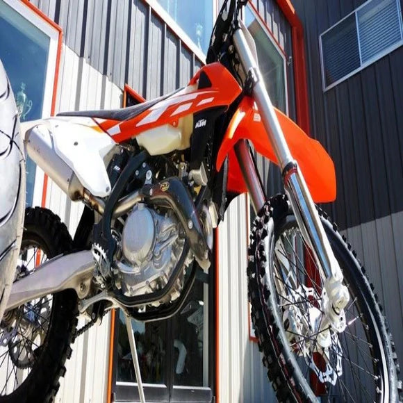 P3 CARBON - HEAT SHIELD - STOCK HEADER - HUSQ FC/FS 450 16-18 FX 450 17-18 KTM 450 SX-F FACTORY EDITION 15-17 450 SX-F/XC-F 16-18
