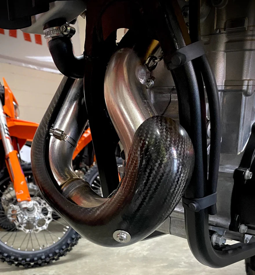 P3 CARBON - MAXCOVERAGE HEAT SHIELD - KTM / HUSQVARNA / GASGAS 450/500 24-25