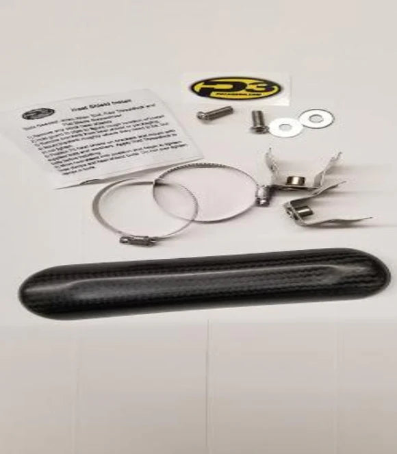 P3 CARBON - UNIVERSAL HEAT SHIELD 7"