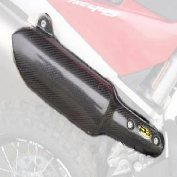 P3 CARBON - HEAT SHIELD - AKRAPOVIC SILENCER - HUSQVARNA TE 449/511 11-13 TXC 450/510 11-13