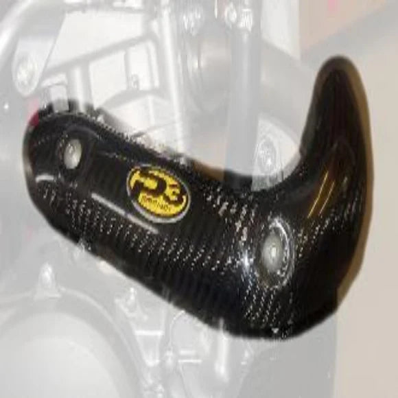 P3 CARBON - HEAT SHIELD - STOCK HEADER - HONDA - CRF250R 14-17