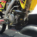 P3 CARBON - HEAT SHIELD - STOCK HEADER - SUZUKI RMZ250 10-23