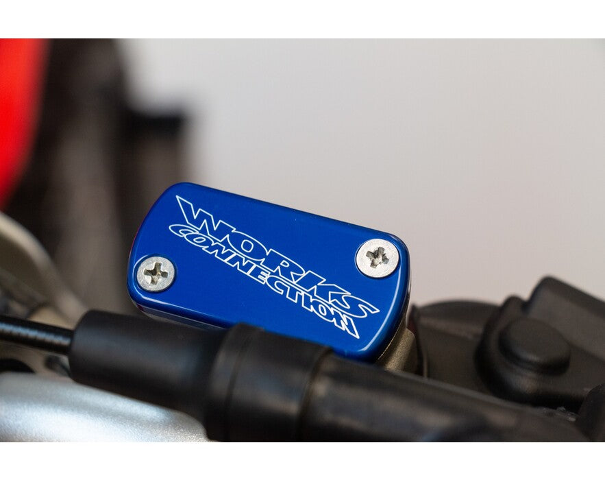 WORKS CONNECTION - FRONT BRAKE RESERVOIR CAP - HONDA / KAWASAKI
