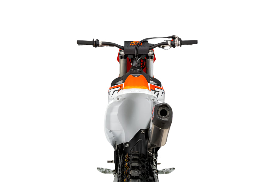 YOSHIMURA - RS-12 FULL TITANIUM EXHAUST SYSTEM W/TITANIUM SILENCER - 23+KTM 450 SX/XC-F/ 23+HUSQVARNA FC/FX 450 / 24+GAS GAS MC/EX 450F