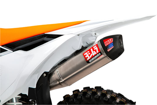 YOSHIMURA - RS-12 FULL TITANIUM EXHAUST SYSTEM W/TITANIUM SILENCER - 23+KTM 450 SX/XC-F/ 23+HUSQVARNA FC/FX 450 / 24+GAS GAS MC/EX 450F