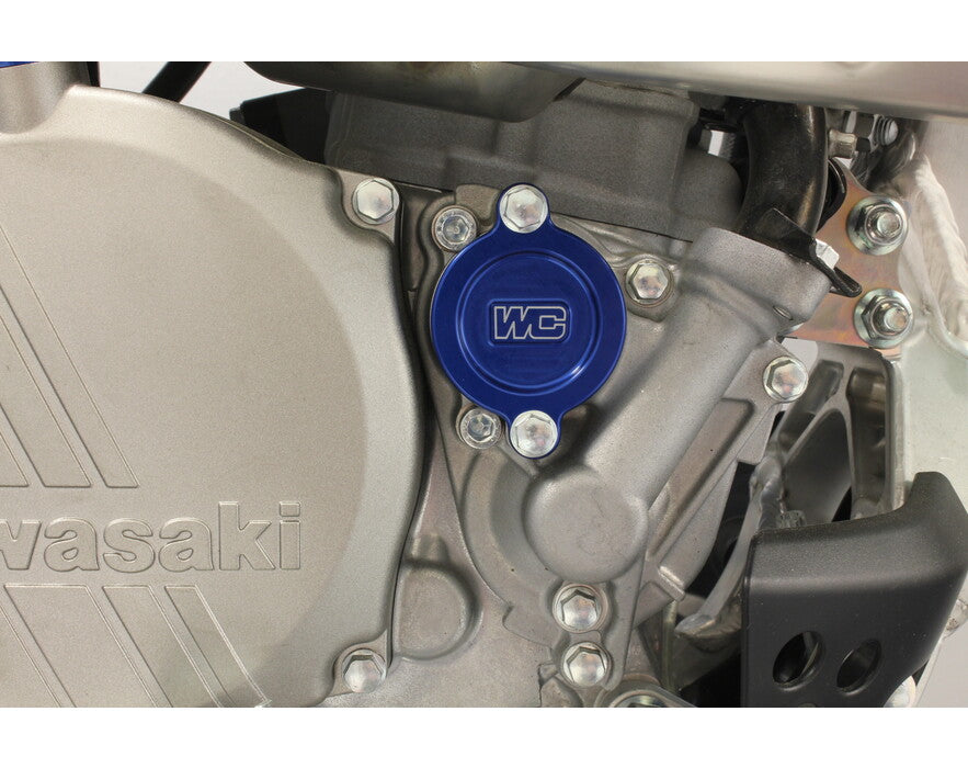 WORKS CONNECTION - OIL FILTER COVER - KAWASAKI KX250F 05-16