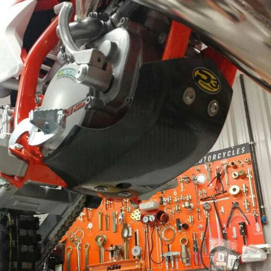 P3 CARBON - SKID PLATE - KTM 50 SX 16-23 | HUSQ TC 50 17-23 | GASGAS MC 50 21-23