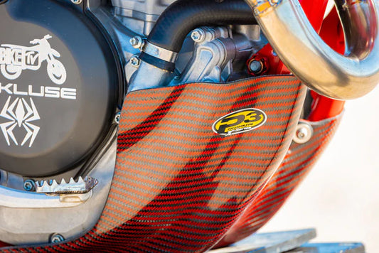 P3 CARBON - SKID PLATE - KTM 250/350 SX-F/XC-F | HUSQ FC/FX 250/350 19-22 | GASGAS EX250F/EX350F/MC250F 21-23