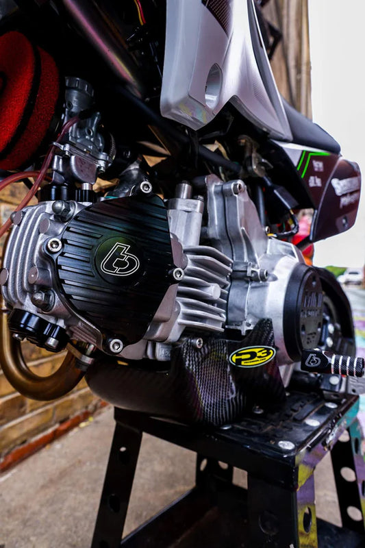 P3 CARBON - SKID PLATE - KLX 02-26 / DRZ 110 02-05