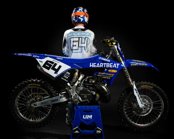 P3 CARBON - SKID PLATE - NO LINKAGE GUARD - YAMAHA / FANTIC - YZ250 06-26 YZ250X 16-26