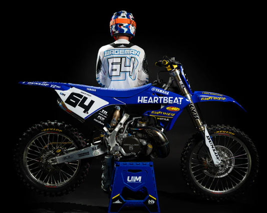 P3 CARBON - SKID PLATE - NO LINKAGE GUARD - YAMAHA / FANTIC - YZ250 06-26 YZ250X 16-26