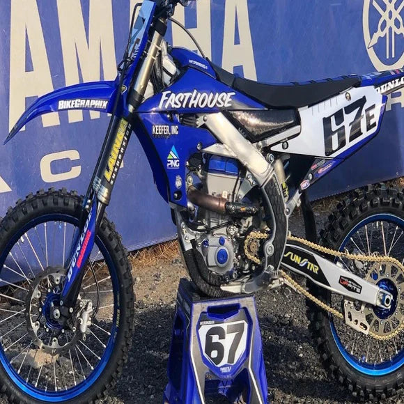 P3 CARBON - ENDURO - SKID PLATE - YAMAHA 450F 18-22 YZ250F 19-23