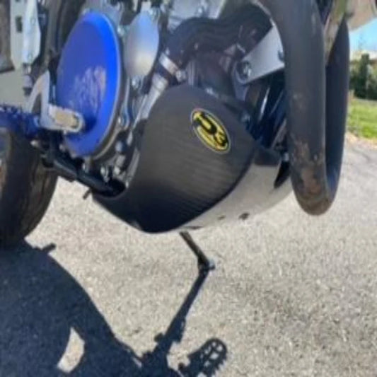 P3 CARBON - SKID PLATE - SUZUKI DR-Z400 00-26 | KAWASAKI KLX 400 03-05