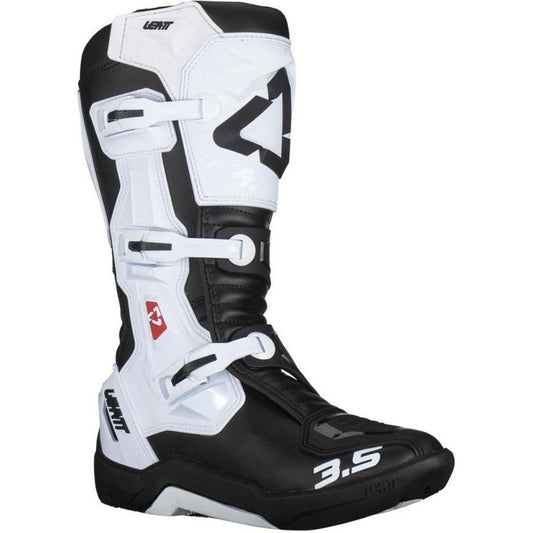 LEATT 3.5 RIDING BOOTS MEN / WOMEN - MX - WHITE
