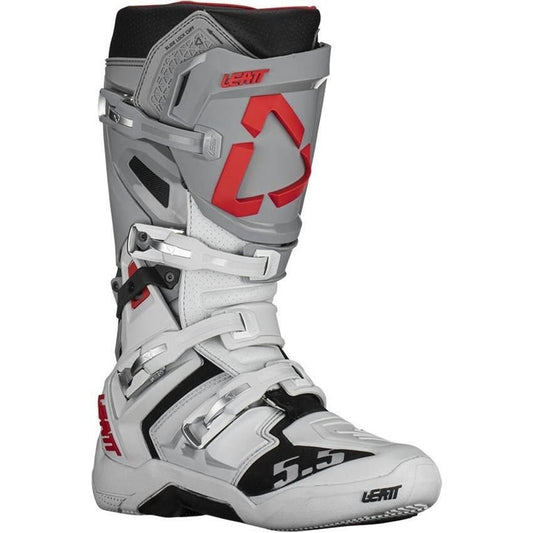 LEATT 5.5 FLEXLOCK RIDING BOOTS - MEN / WOMEN - MX - FORGE