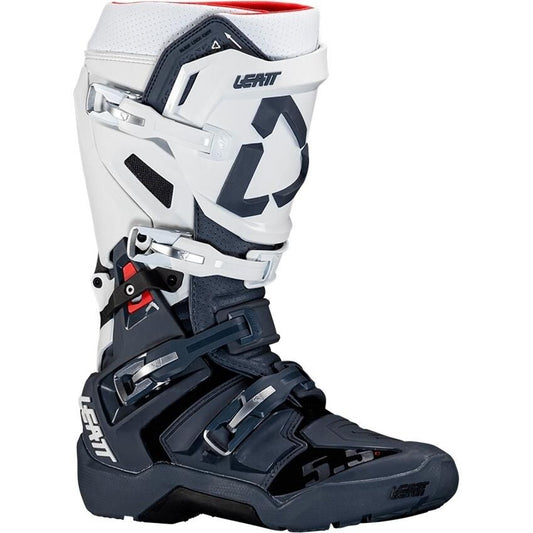 LEATT 5.5 FLEXLOCK ENDURO RIDING BOOTS MEN / WOMEN - MX - WHITE