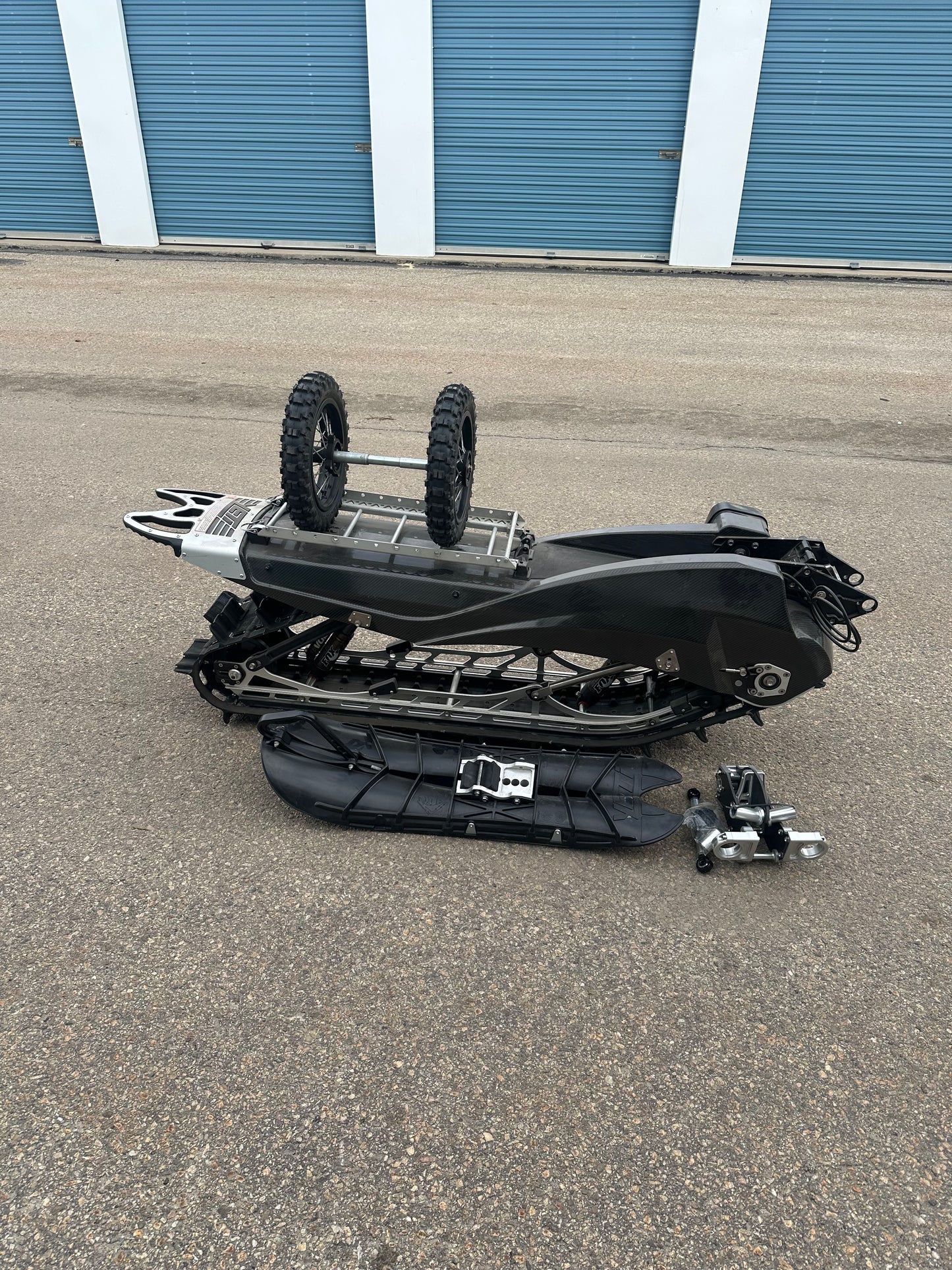 YETI SNOW MX - 2016 137MT - SNOWBIKE KIT - USED
