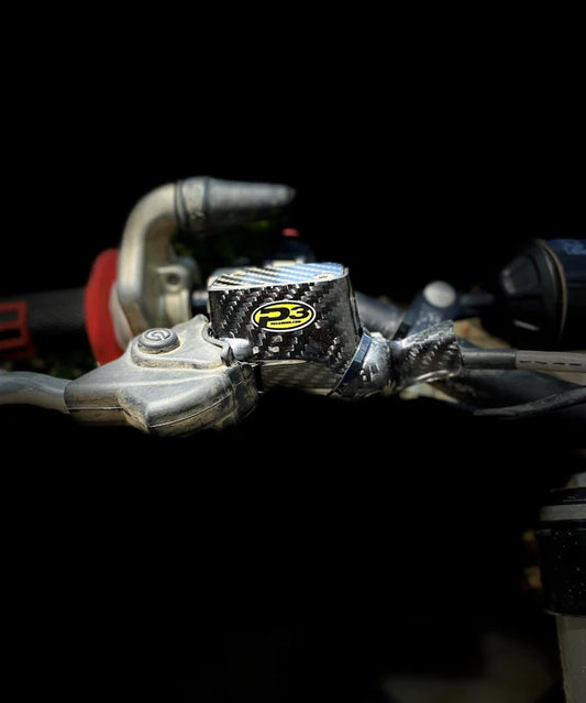 P3 CARBON - FRONT BRAKE RESERVIOR PROTECTOR - KTM | HUSQVARNA | GASGAS | STARK 06-26