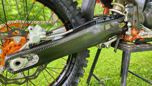P3 CARBON - SWINGARM GUARDS - KTM | HUSQVARNA | GASGAS 23-24