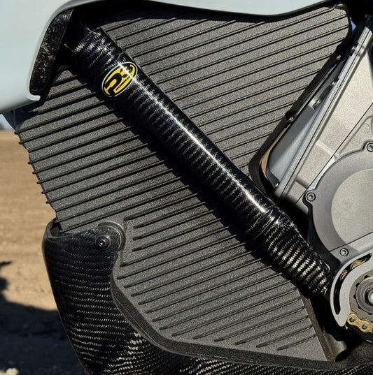 P3 CARBON - FIBER FRAME BATTERY GUARDS - STARK VARG & EX (SET OF 2) 22-26