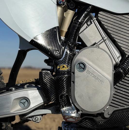 P3 CARBON - FRAME PROTECTOR - STARK VARG / EX / SUPERMOTO 22-26
