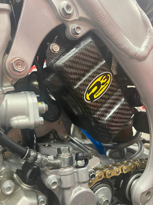 P3 CARBON - LITHIUM BATTERY HOLDER - CRF250 R/RX/RWE / 450 R/RX/RWE 21-26