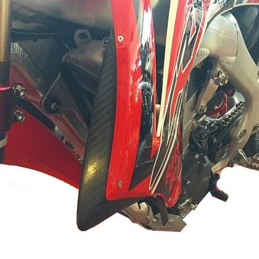 P3 CARBON - RADIATOR SHROUD EXTENDERS - HONDA CRF250R 14-16 / CRF450R 13-16