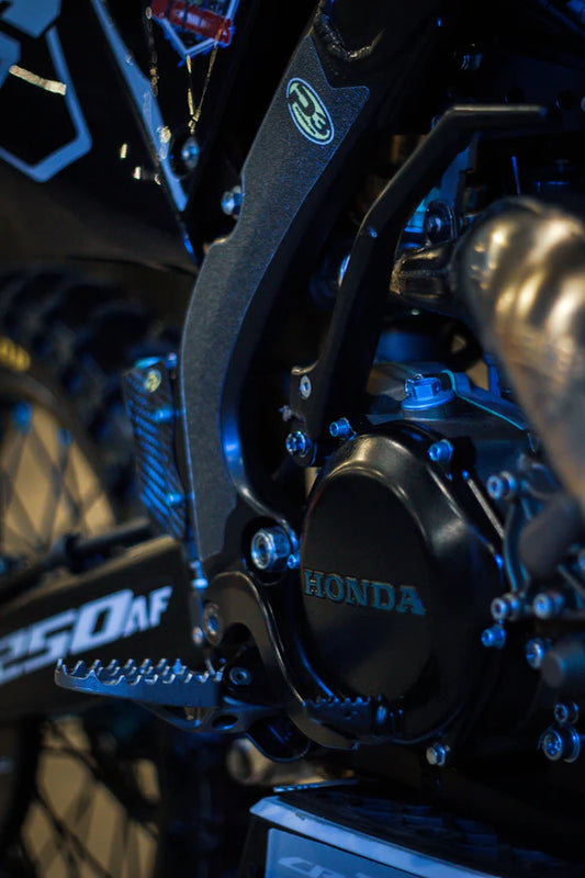 P3 CARBON - FRAME PROTECTORS - GRIP GUARD - HONDA CRF250/ CRF450 MODELS 19-22