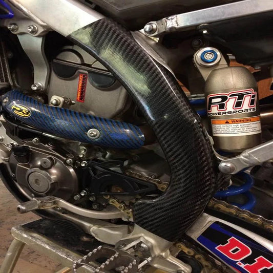 P3 CARBON - FRAME PROTECTOR - YAMAHA YZ250/450F 14-17