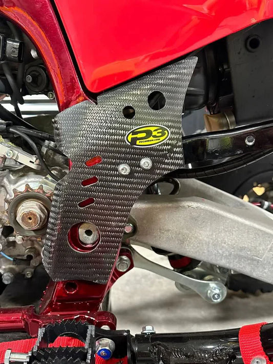 P3 CARBON - FRAME & MASTER CYLINDER GUARDS - YAMAHA - YFZ 450R 09-26